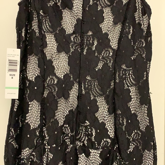 Tiana B. Black Lace Knit Dress - Picture 10 of 16